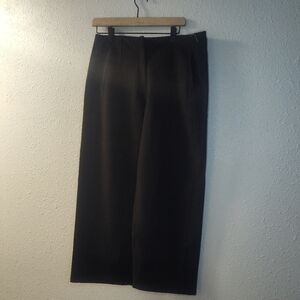 Lululemon black stretch knit straight leg pants
